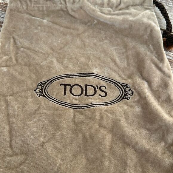 Tod’s Alligator Crocodile Pointed Toe Drivers Loafers Shoes with storage bag - Picture 10 of 12